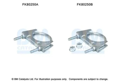 Katalysator montageset fk80250 - katalysator-montageset,